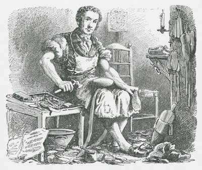Samuel Drew (gravure) door English School