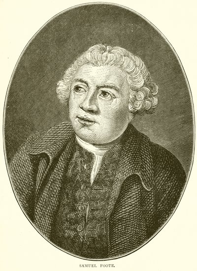 Samuel Foote door English School