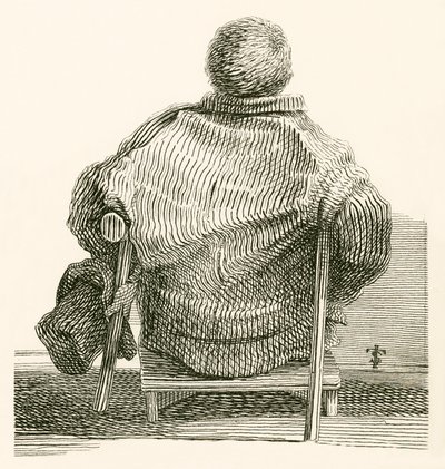 Samuel Horsey, een Londense bedelaar voor meer dan eenendertig jaar door English School