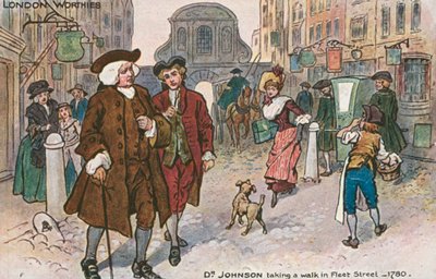 Samuel Johnson, Engelse schrijver door English School