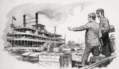 Samuel Langhorne Clemens, Mark Twain door English School