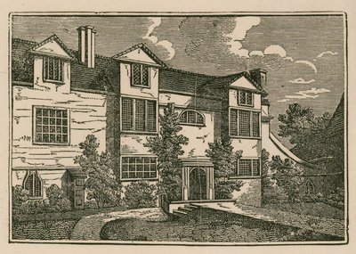 Huis van Samuel Richardson in Parsons Green, Londen door English School