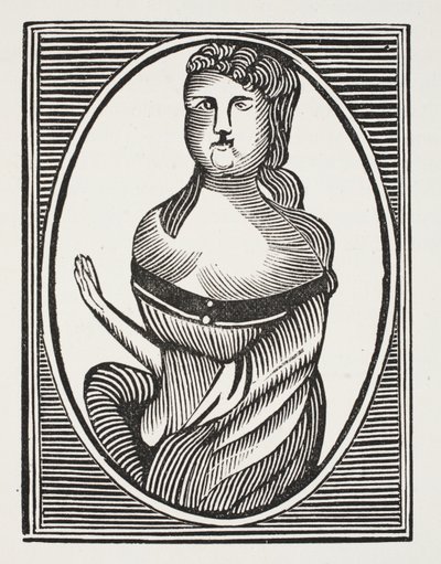 Sarah Millwood, illustratie uit Chap-books van de achttiende eeuw door John Ashton, uitgegeven 1882 door English School