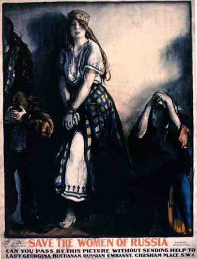 Red de vrouwen van Rusland door English School