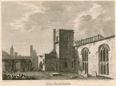 Savoy Kapel en Paleis, Londen door English School