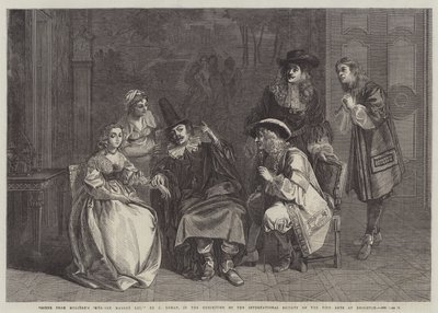 Scène uit Molière