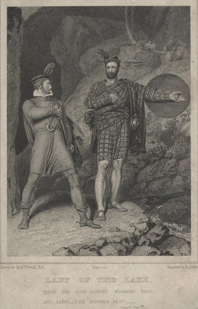 Scène uit Sir Walter Scott