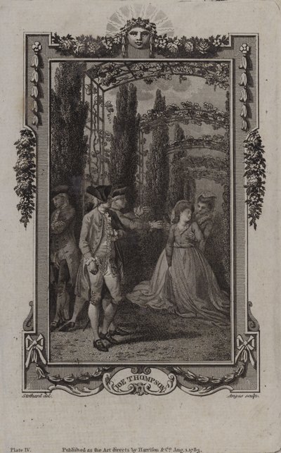 Scène uit Het leven en de avonturen van Joe Thompson, door Edward Kimber door English School