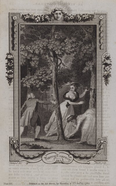 Scène uit De deugdzame wees, door Mary Collyer door English School