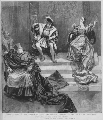 Scène uit een productie van Shakespeare