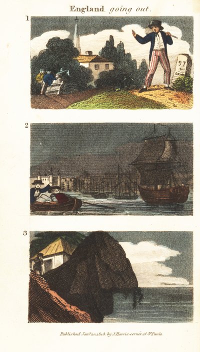 Scènes in Engeland, Regency tijdperk door English School