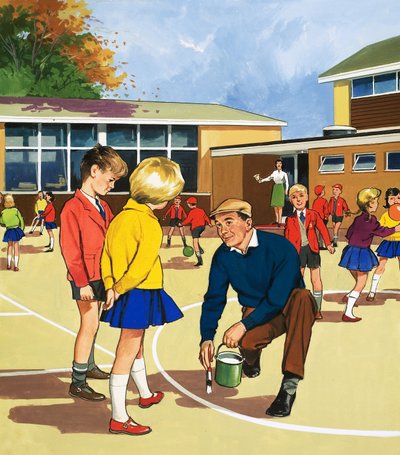Schoolconciërge en klusjesman door English School