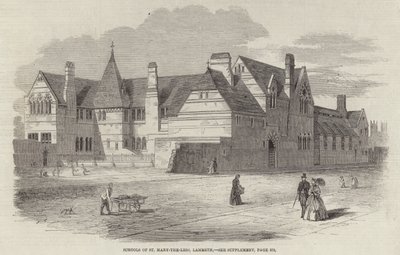 Scholen van St Mary-the-Less door English School