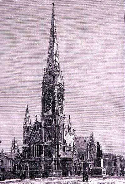 Schotse Kerk, Collins Street, Melbourne, Australië, uit 