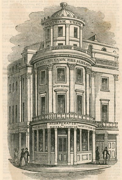 Scottish Union Insurance Company, De Strand, Londen door English School