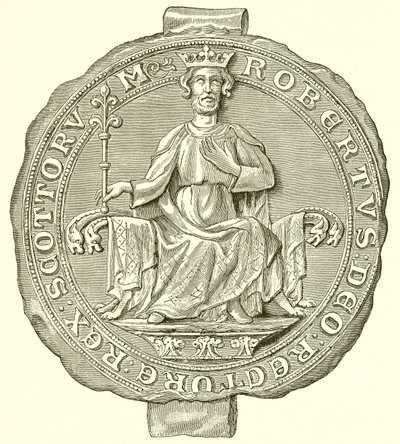 Zegel van Robert Bruce, Koning van Schotland door English School