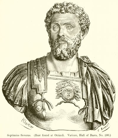 Septimius Severus (buste gevonden in Otricoli) door English School