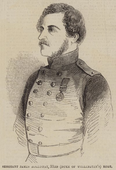 Sergeant James Holloway, 33e (Hertog van Wellington