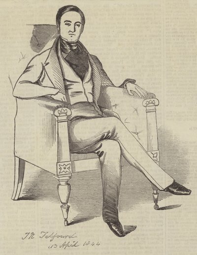 Serjeant Talfourd (gravure) door English School