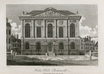 Sessions House, Clerkenwell door English School