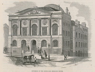 Sessions House, Clerkenwell door English School