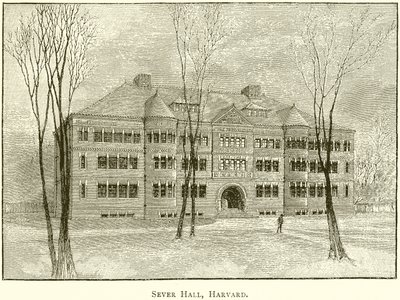 Sever Hall, Harvard door English School