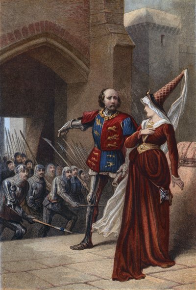Shakespeare, Koning Hendrik IV, Deel I, Act II, Scene 3 door English School