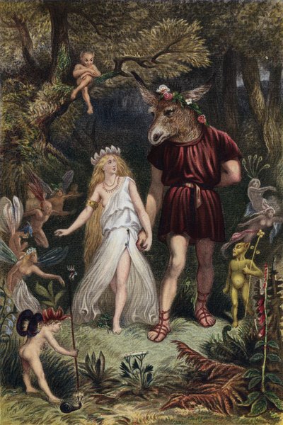 Shakespeare, Midzomernachtsdroom, Act IV, Scene 1 door English School