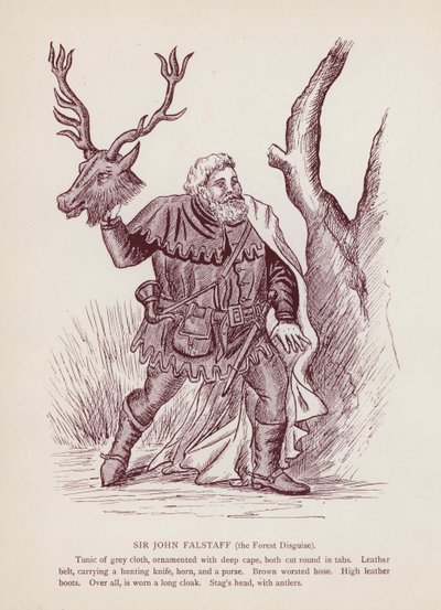 De Vrolijke Vrouwtjes van Windsor: Sir John Falstaff, het Boskostuum door English School