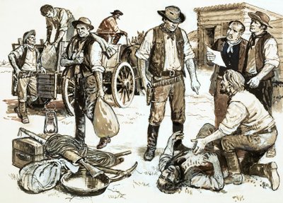 Sheriff Henry Plummer was verantwoordelijk voor grootschalige diefstal en geweld door English School