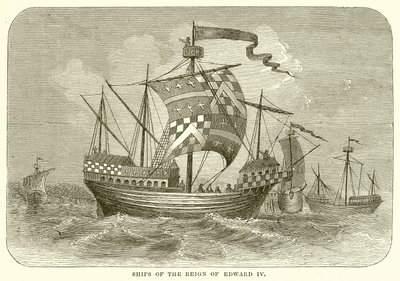 Schip uit het bewind van Edward IV door English School