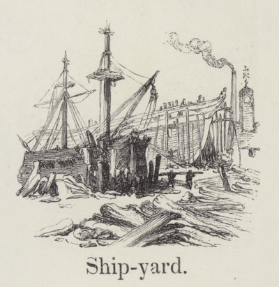 Scheepswerf door English School