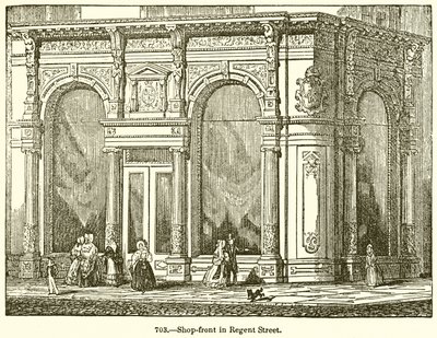 Winkelpui in Regent Street door English School