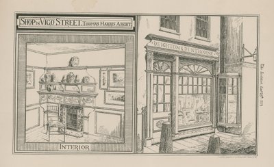 Winkel in Vigo Street door English School