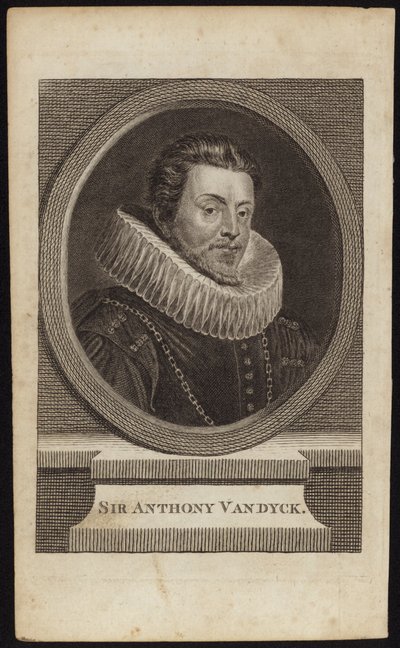 Sir Anthony van Dyck door English School