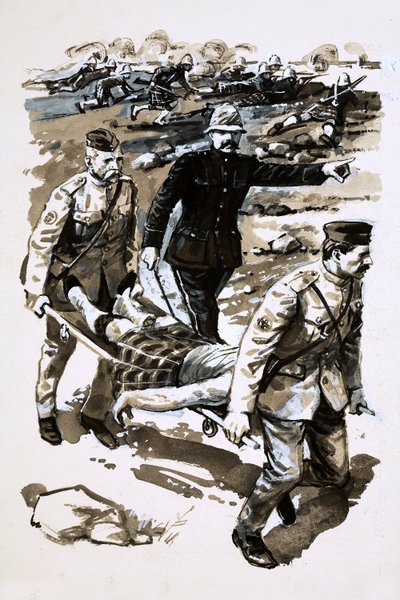 Sir Arthur Conan Doyle diende als arts tijdens de Boerenoorlog door English School