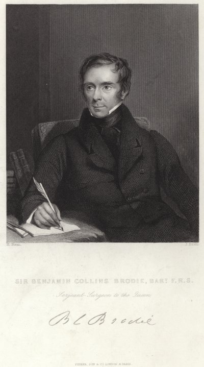 Sir Benjamin Collins Brodie door English School