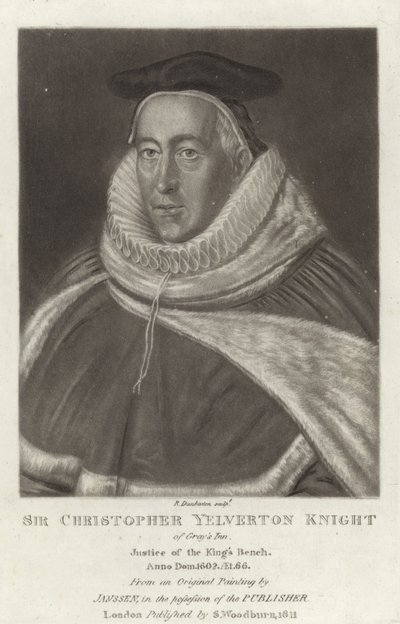Sir Christopher Yelverton Ridder door English School