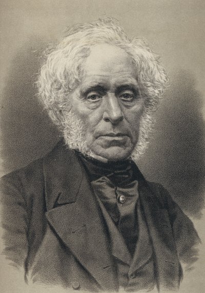 Sir David Brewster, portret door English School