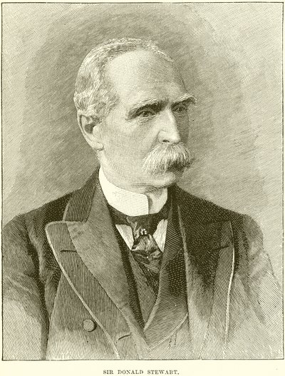 Sir Donald Stewart door English School