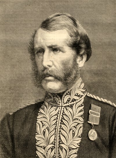Sir Edmund Henderson (1821-96) Hoofdcommissaris van de Metropolitan Police door English School
