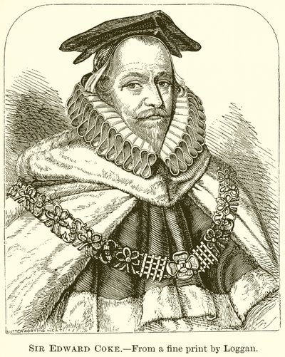Sir Edward Coke door English School