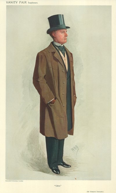 Sir Edward Tennant, Glen, 2 november 1910, Vanity Fair cartoon door English School