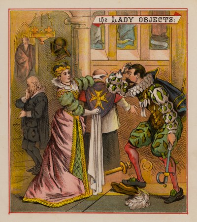 Sir Francis Drake en zijn goblins door English School