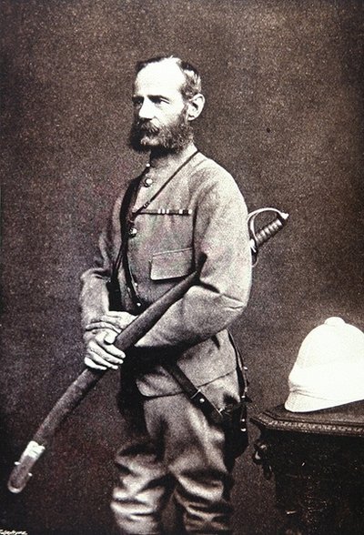Sir Frederick S. Roberts, Commandant in de Tweede Afghaanse Oorlog door English School