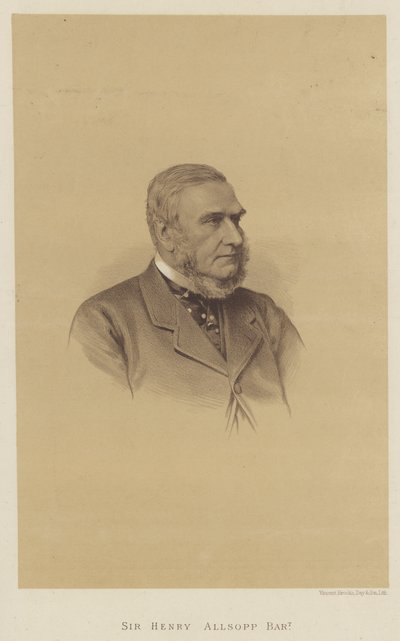 Sir Henry Allsopp, Baronet door English School
