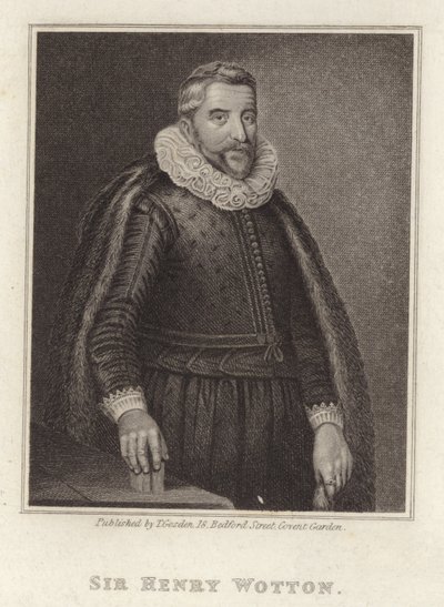 Sir Henry Wotton, Engelse diplomaat en politicus door English School