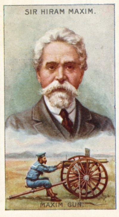 Sir Hiram Maxim, Maxim-geweer door English School