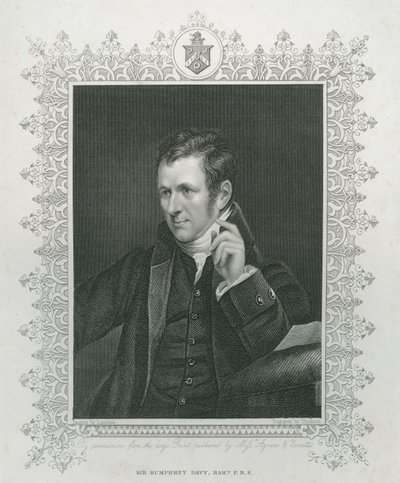 Sir Humphry Davy (1778-1829) door English School