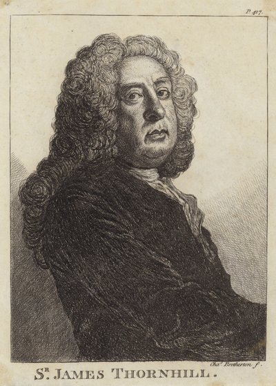 Sir James Thornhill door English School